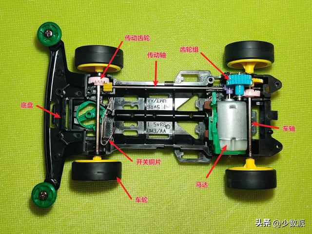 谁还不是第一批新能源车主呢？田宫迷你四驱车动手装