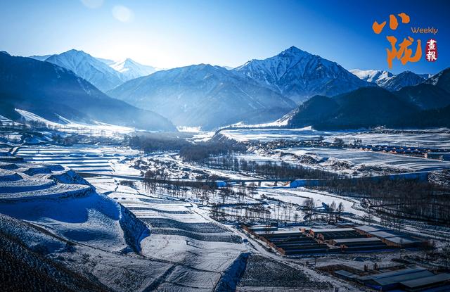 【小陇画报·433期】天祝哈溪：白雪绿林同框 冬日浪漫如画境