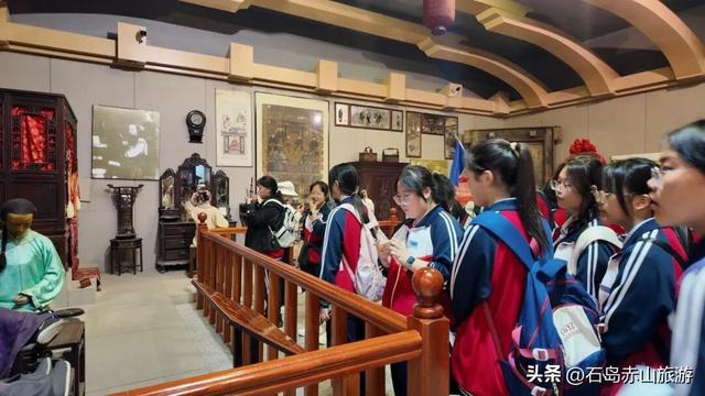 当青春邂逅山海：威海水产学校学子走进赤山，开启非遗研学之旅