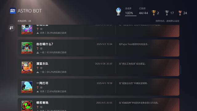 PS5【宇宙机器人2】全收集 全流程通关攻略