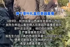 祸从口出！男子蹭茶园直播卖龙井后续：孙书记慌了，评论区炸锅！图片