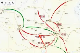 专家还原垓下之战真相：刘邦韩信70万人，差点被项羽1招捅穿图片