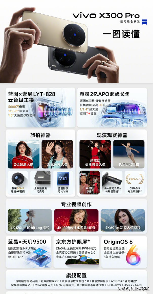 vivoX300系发布没有Promini,我发现国产机越来越像了,你还心动吗