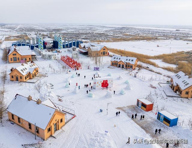 乌伦古湖黄金海岸景区借福海冬捕节分会场东风全力“添柴”冰雪游
