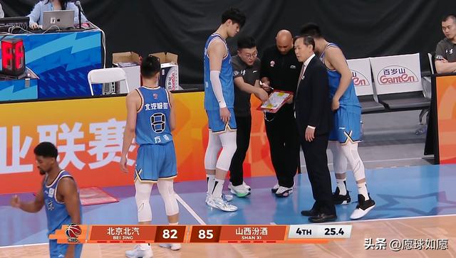 破案！北京遭山西逆转原因找到，谁注意许利民的战术板，周琦没错