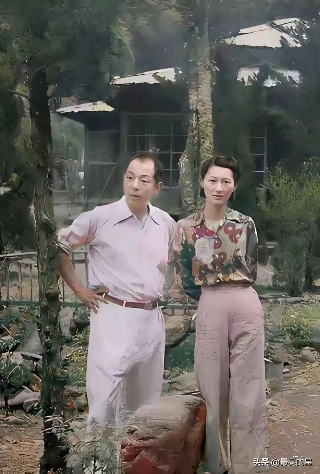 年轻时的张学良和赵四小姐的真实容颜，郎才女貌