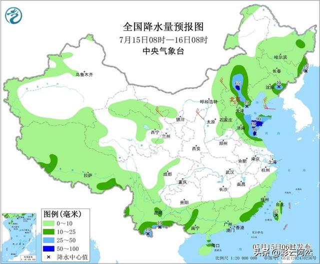 今夏最热两天登场！新一轮降水范围已确定，明后天7月16~17号天气