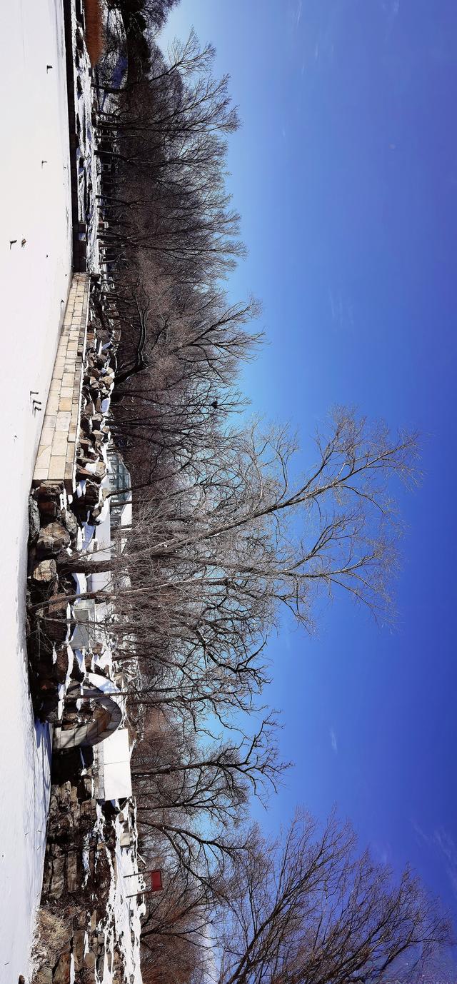 北京：圆明园冬雪（1）雪覆残垣断壁，古韵新章