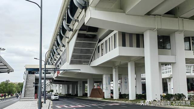 《初冬诗画，花桥地铁畔向日葵之约》