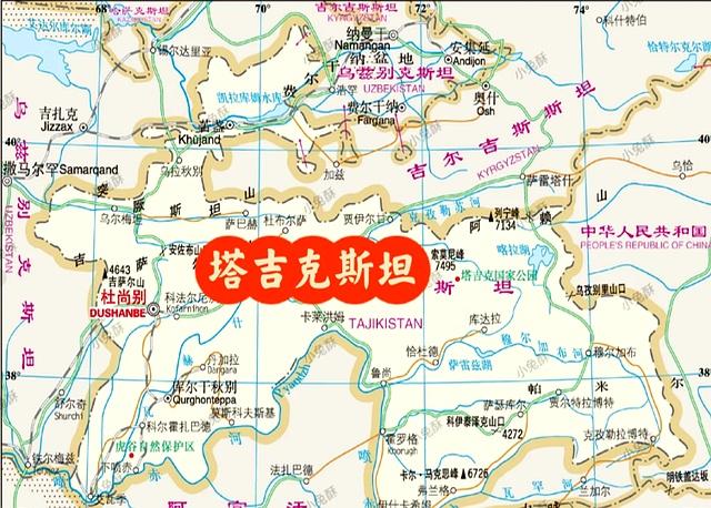 国名叫“塔吉克斯坦”，结果塔吉克人还没隔壁阿富汗多？