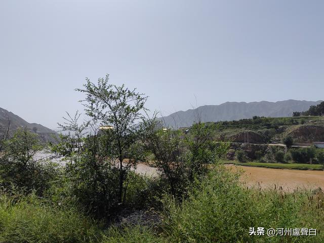 什川东北的黄河峡谷