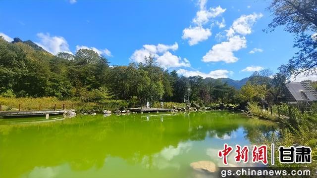 陇南徽县嘉陵江畔的秋日秘境