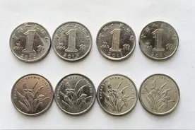 兰花一角硬币！遇到这五个年份的要保存好！最贵的一枚万元以上！图片