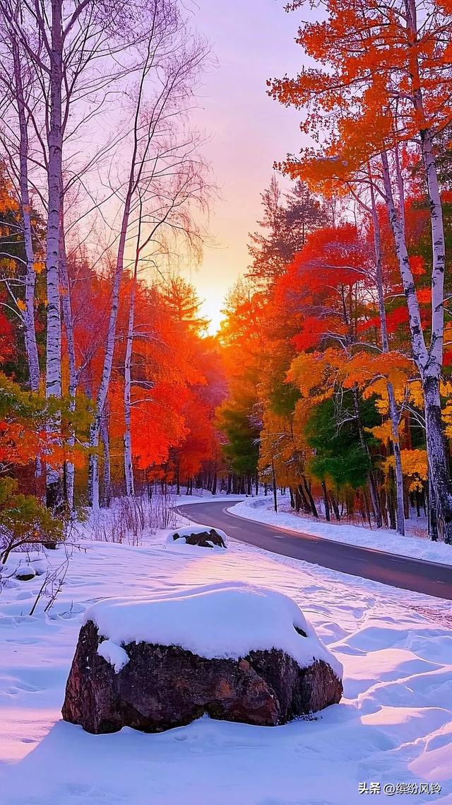 秋天的风景美如画