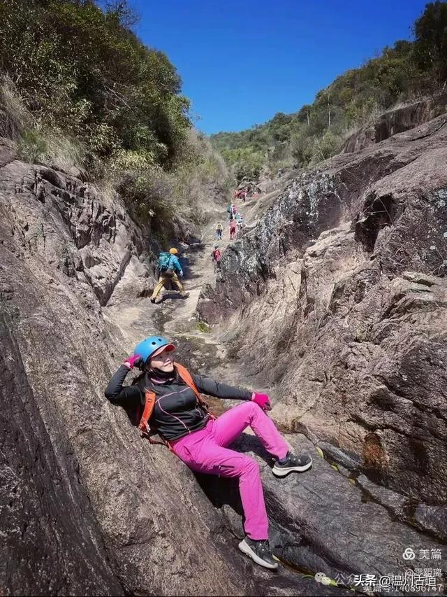 温州这条可至4A景区的著名峡谷穿越线路,风光独特,你可去过?