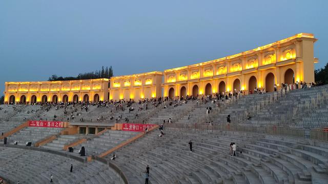 银川览山公园，小有名气，来银川可以去看看