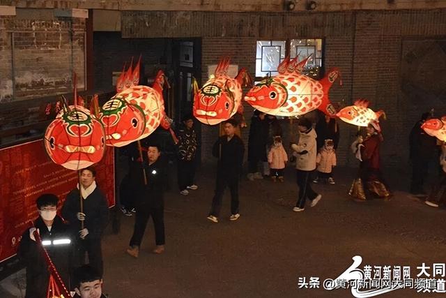 【文旅推荐】春节必看！浑源古城“鱼灯舞”点亮千年文化！