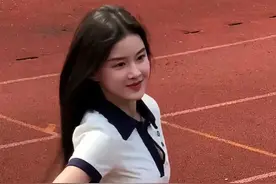 爱了！杭州一女大学生，颜值惊艳 青春活力，网友：直呼女神图片