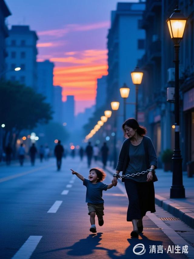 日落尤其温柔，人间皆是挣扎