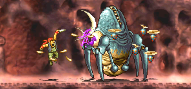 《合金弹头》最狠的攻击手段，BOSS还没站稳都被打报废了