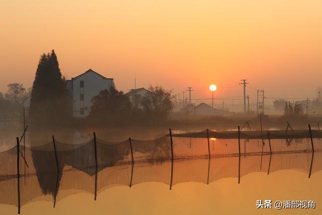 冬日的无锡白米荡风光
