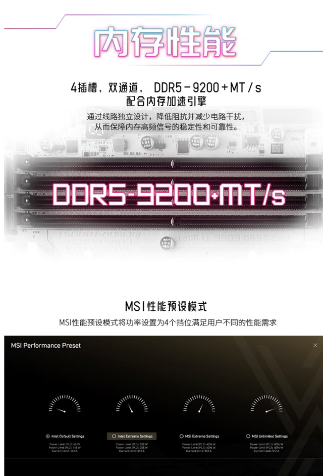 极致生产力和4K游戏板U推荐，英特尔Ultra 9 285K+微星Z890刀锋钛