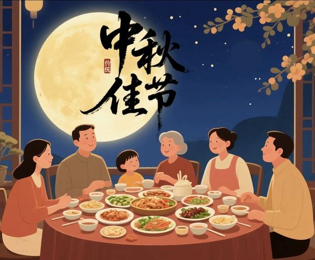 双节绘盛景 国泰民安康