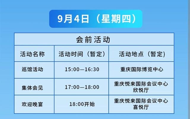 智博会下周开幕！有这些亮点→