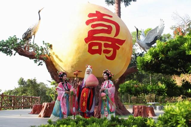 仙山福地东莞观音山太会玩了！寿星公驾临仙侠会，送你福寿好彩头