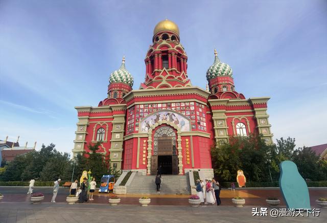 满洲里套娃景区，美轮美奂的缤纷世界，视觉的享受