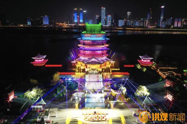 南昌夜韵：灯火中的经济与文化交响
