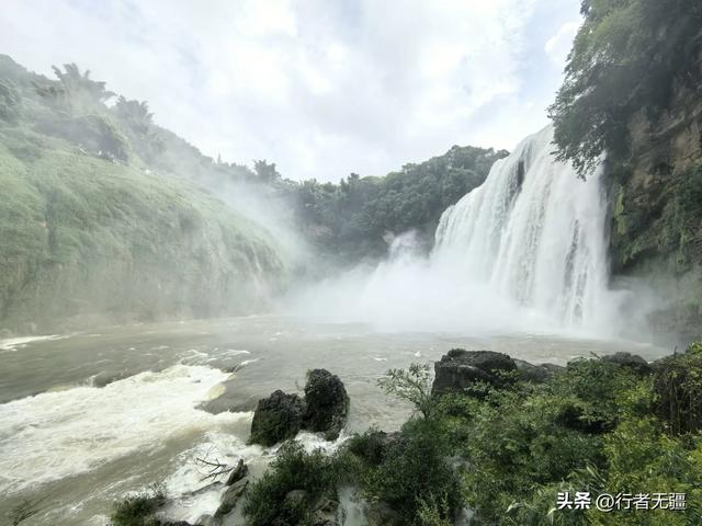 多彩贵州自驾游之安顺黄果树：雨幕初开见虹霓，气势磅礴势无穷