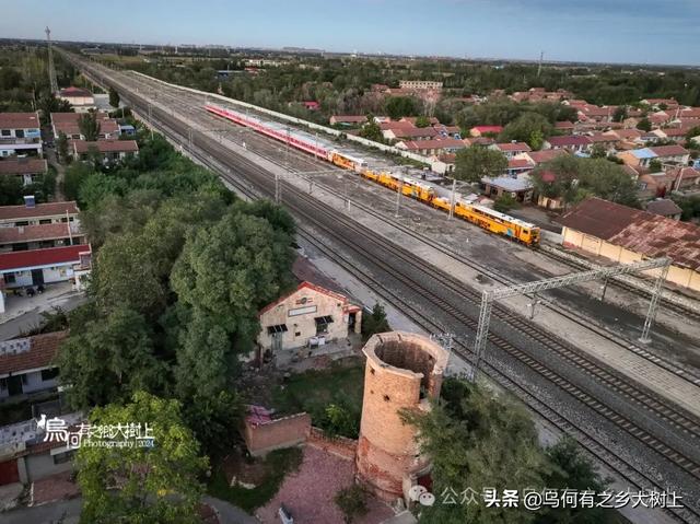 沧州连镇,京沪铁路大动脉上的繁华小镇,炮楼和车站历史悠久