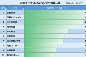 听市场一句劝！10万元内买车看：4款纯电、3款燃油、3款混动够了图片