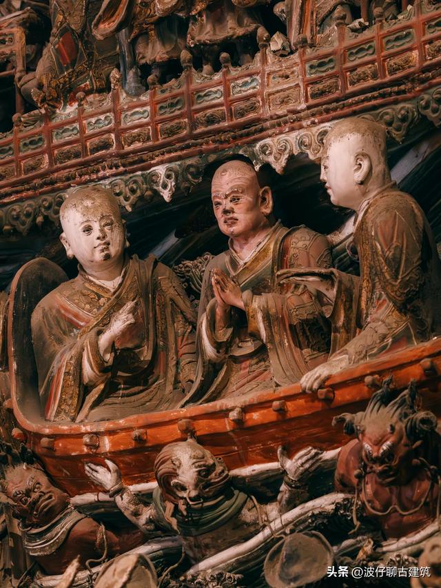 去西安别错过！探秘小众宝藏水陆庵，邂逅绝美壁塑