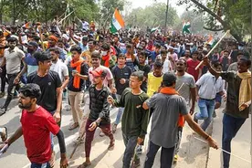 莫迪政府的烈火之路图片