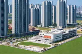 育才小学新分校建成，即将开学图片