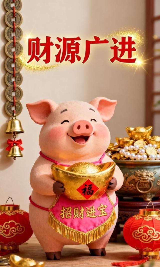 生肖猪：很快就有喜事了，先恭喜了你家有吗？