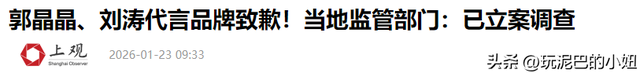 郭晶晶代言品牌被立案调查 跳水女皇退役15年年代言收入超5000万