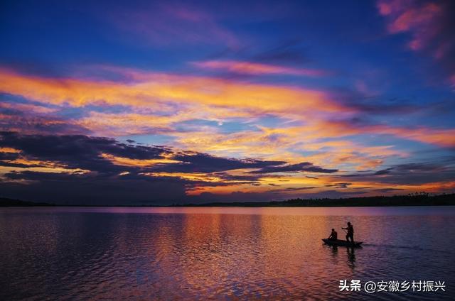 安徽池州贵池区：乌渡湖，画里的模样