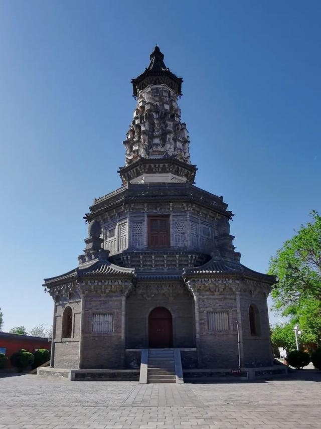 河北石家庄，寻访正定古城的九楼四塔八大寺