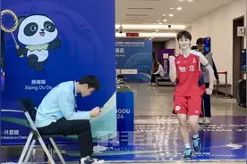 决赛幕后：汤尤杯热身场的故事图片