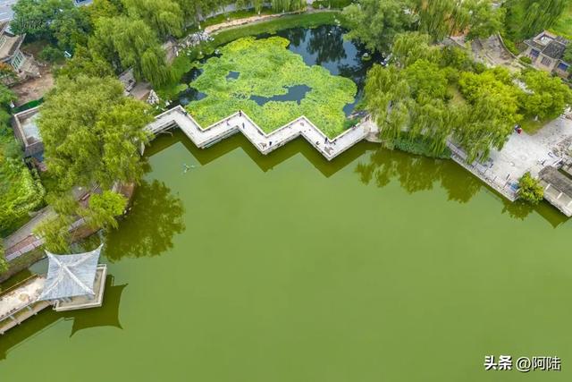 兰州西湖的景似江南，跟杭州却毫无关系，原为明代肃王府“西园”