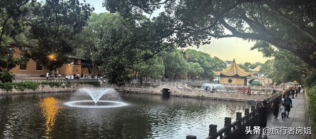 普陀山西天景区到普济寺与百步沙