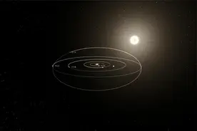 2万光年外的庞然大物，体积远超“盾牌座UY”，相当于100亿个太阳图片