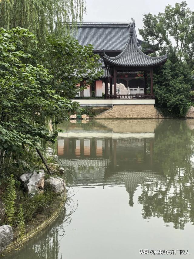 夏秋之交的常州萃园