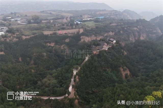 陕西有座山，造型很奇特、藏着很多福气！旁边还有个绝美古村落