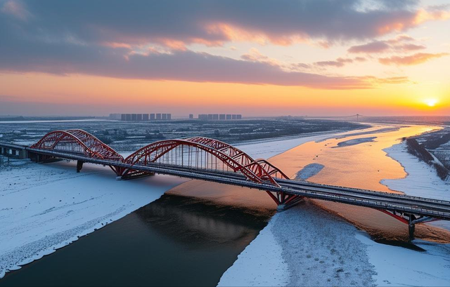 漫步黄河之滨幽静的小路