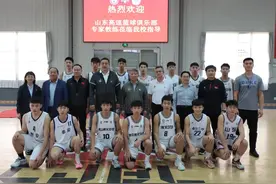 助力优秀篮球后备人才培养 山东高速篮球与泰安二中、博文中学达成合作图片