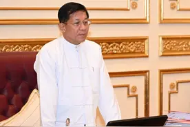 中方多路布局起效，敏昂莱大将首次求和，缅甸军政府已到极限？图片